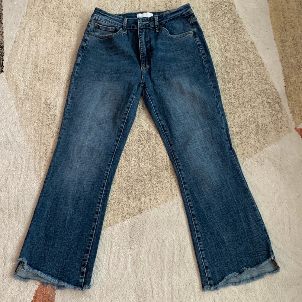 Petra 153 HR Comfront Stretch Wide Leg Jean- Sz-29P